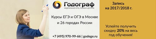 Логотип компании Годограф, учебный центр